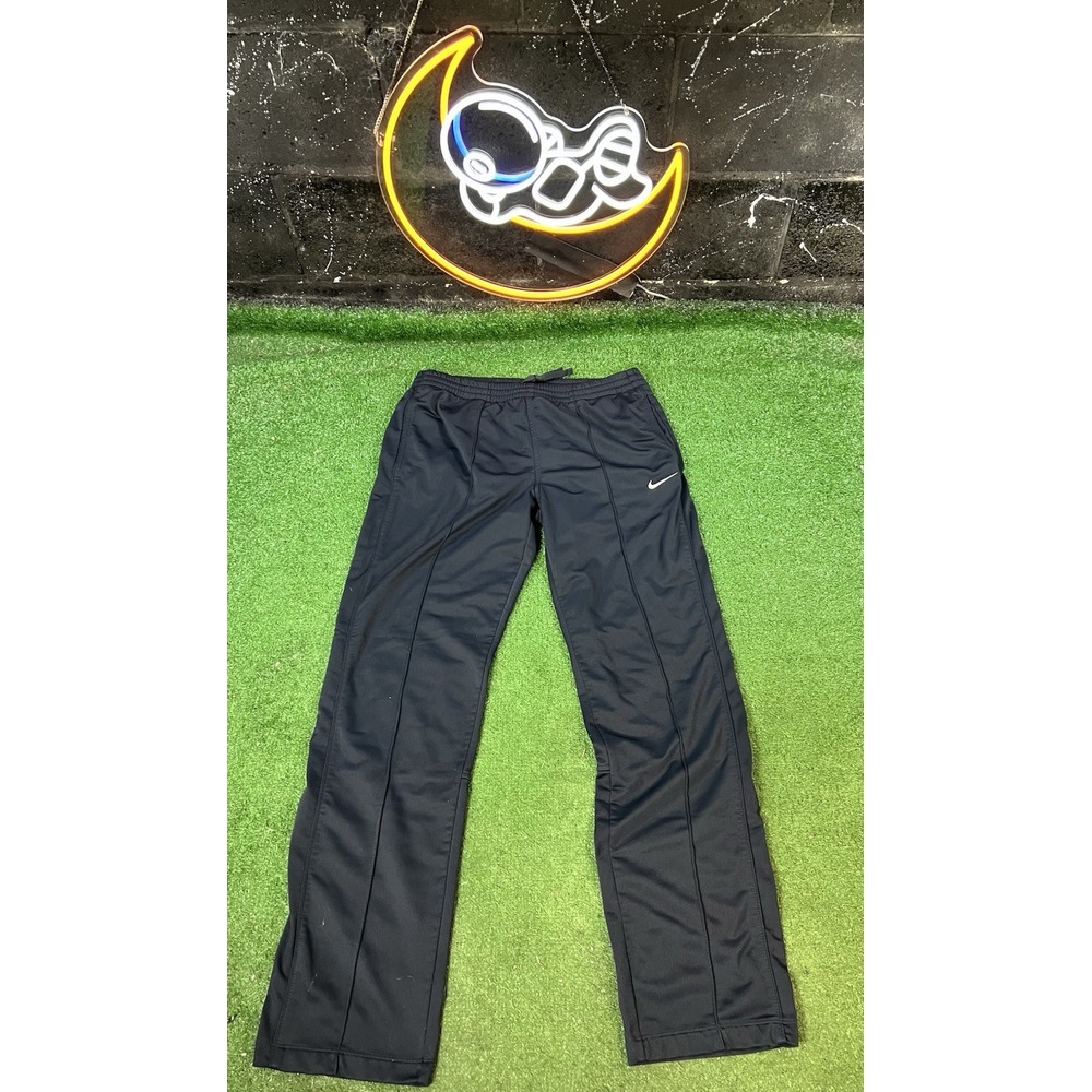 Vintage Nike Y2K Men's Blue Loose Track Joggers‎ Sweatpants Athletic Size MD